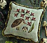 Click for more details of Hedgehog & Hyacinth (cross stitch) by The Blue Flower