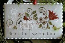 Click for more details of Hello Winter (cross stitch) by Plum Street Samplers