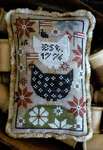 Click/tap for more details of Hen Peck (cross stitch) by Plum Street Samplers