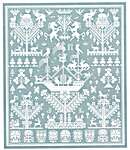 Click/tap for more details of High and Dry (cross stitch) by Long Dog Samplers