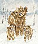 Click for more details of Highland Christmas (cross stitch) by Bothy Threads
