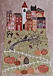 Click for more details of Hilltop Village In Fall (cross stitch) by Thistles