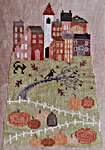 Hilltop Village In Fall