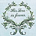 Click for more details of His Love (Keslyn's) (cross stitch) by Keslyn's