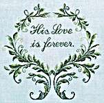 Click/tap for more details of His Love (Keslyn's) (cross stitch) by Keslyn's
