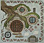 Click for more details of Hobbit House (cross stitch) by Cottage Garden Samplings
