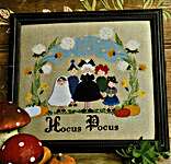Click/tap for more details of Hocus Pocus (cross stitch) by Lilli Violette