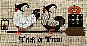 Click/tap for more details of Hold Tight (cross stitch) by Twin Peak Primitives