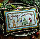 Click for more details of Holiday Card 2020 (cross stitch) by The Blue Flower