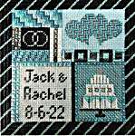Click/tap for more details of Holiday Delights - Wedding  (tapestry) by Needle Delights Originals
