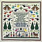 Click/tap for more details of Holiest Night (cross stitch) by Monticello Stitches
