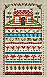 Click for more details of Holly Cottage (cross stitch) by Little Dove Designs