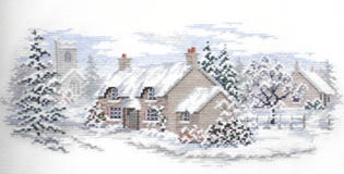 Click for more details of Holly Lane (cross stitch) by Rose Swalwell