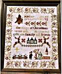Click for more details of Holy Night At Huxby Abbey (cross stitch) by Twin Peak Primitives