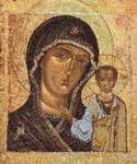 Click for more details of Holy Virgin of Kazan (cross stitch) by Thea Gouverneur