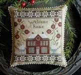 Click/tap for more details of Home For Christmas (cross stitch) by Plum Street Samplers