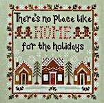 Click/tap for more details of Home For The Holidays (cross stitch) by Country Cottage Needleworks