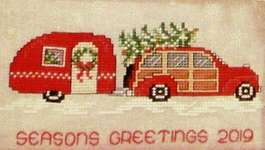 Click for more details of Home for the Holidays (cross stitch) by Sue Hillis Designs