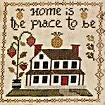 Click for more details of Home Is The Place To Be (cross stitch) by Jeannette Douglas