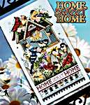 Click/tap for more details of Home Sweet Home (cross stitch) by Stoney Creek