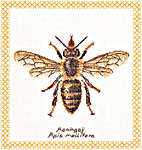 Click for more details of Honey Bee (cross stitch) by Thea Gouverneur
