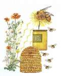 Click for more details of Honey Sampler (cross stitch) by Thea Gouverneur