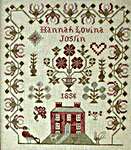 Click for more details of Honeysuckle Manor (cross stitch) by Blackbird Designs