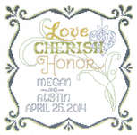 Click for more details of Honouring Marriage (cross stitch) by Imaginating