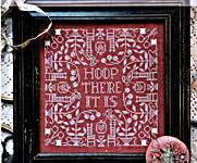 Click/tap for more details of Hoop There it is (cross stitch) by Heartstring Samplery