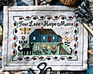 Click/tap for more details of Hope More (cross stitch) by Heartstring Samplery