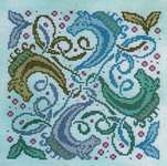 Click/tap for more details of Horseplay (cross stitch) by Ink Circles