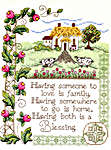 Click for more details of House Blessing (cross stitch) by Imaginating