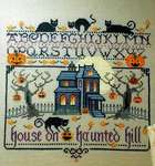 Click for more details of House on Haunted Hill (cross stitch) by Kit & Bixby