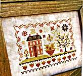 Click for more details of House on Strawberry Hill (cross stitch) by Blueberry Ridge