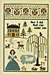 Click/tap for more details of House On The Hill (cross stitch) by With my Needle