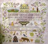 Click/tap for more details of Huckleberry Farm (cross stitch) by The Blue Flower