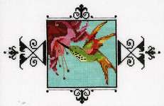 Click for more details of Hummingbird (cross stitch) by Nora Corbett