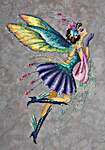 Click for more details of Hummingbird Pixie (cross stitch) by Bella Filipina