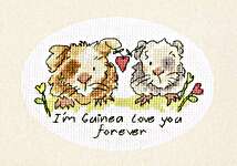 Click for more details of I'm Guinea Love You Forever (cross stitch) by Bothy Threads