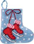 Ice Skates Mini Stocking