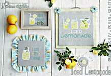 Click for more details of Iced Lemonade (cross stitch) by Madame Chantilly
