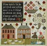 Click for more details of In Friendship (cross stitch) by Plum Street Samplers