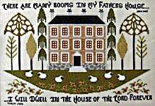 Click/tap for more details of In My Father's House (cross stitch) by By The Bay Needleart