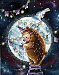Click/tap for more details of In the Moonlight (cross stitch) by MP Studios