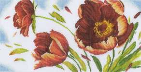 Click/tap for more details of In the Wind (cross stitch) by Lanarte