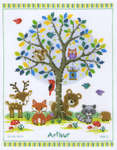 Click for more details of In the Woods (cross stitch) by Vervaco