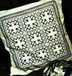 Click for more details of Indira Embellished Cushion (hardanger) by Marjo Timmers