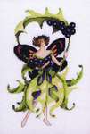 Click/tap for more details of Inkberry Holly (cross stitch) by Nora Corbett