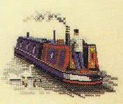 Click/tap for more details of Inland Waterways (cross stitch) by Dave Shaw