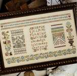 Click/tap for more details of Inspiring Stitches (cross stitch) by Jeannette Douglas